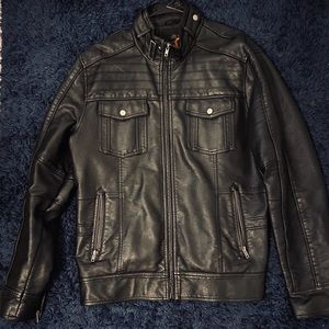 Men’s Guess Leather Jacket